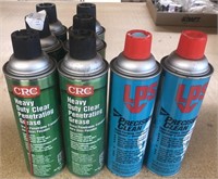Lot of degreaser 6 CRC and 2 LPS bidding one