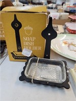 Vintage soap dish holder