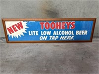 Original TOOHEYS Poster Framed 1050x300