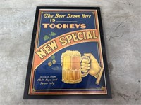 Early Framed TOOHEYS ADVERTISING 400x530