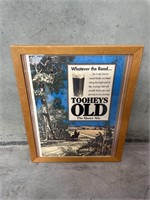 Original TOOHEYS OLD Advert / Poster Framed
