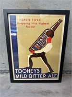 Early TOOHEYS Framed Adverting 330x430