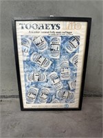 Framed TOOHEYS Advertising 450x620