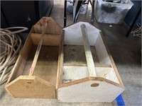 2PC LARGE CARPENTERS STYLE TOOLBOXES