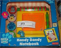 Blue's Clues Handy Dandy Note Book Drawing Toy New