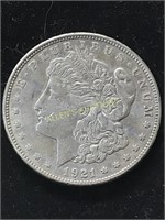 1921 O SILVER MORGAN DOLLAR