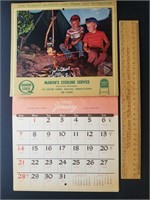 1962 Mabons Service Indiana Pa Calendar