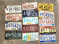 Lg lot of Vtg License Plates