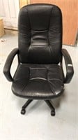 Black Office Chair Adjustable Damage