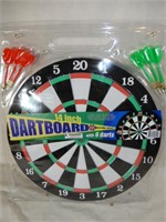 14" DART BOARD - NEW