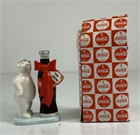 Coca-cola brand polar bear figurine with box