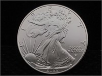 2022 1 0z Silver Eagle 999 Silver