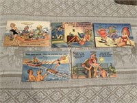 SELECTION OF VINTAGE RISQUE AND FUNNY POST CARDS