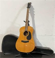 Aspen 6 String Acoustic Guitar w/ Case A18