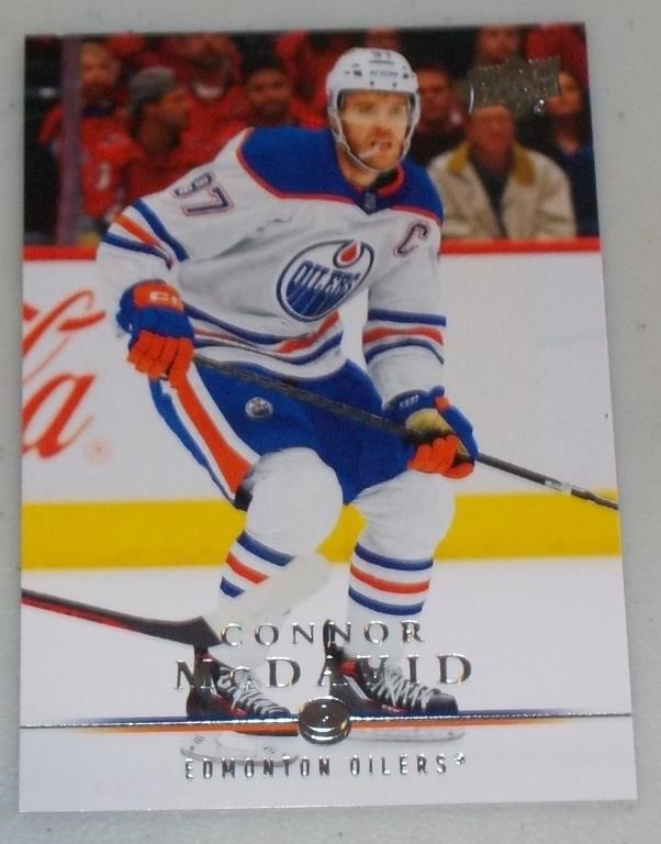 Connor Mcdavid UD Extended 2008-09 Retro card