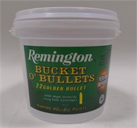 1400 Rounds Remington 22LR Bucket O' Bullets
