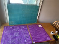 3- rotary quilting mats