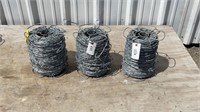 3- Rolls 2 Wire 2 Barb Fencing