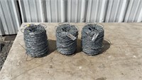 3- Rolls 2 Wire 2 Barb Fencing