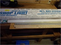 4 Ft Light Fixture (New)-New Bulbs-4 Yard Sticks