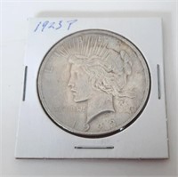 1923-P Peace Silver Dollar