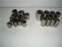 Assorted Craftsman 3/8 Drive Sockets