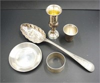 Group various sterling silver pieces