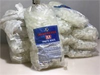 10.5 Bags Full New 12 Gauge White Wads for