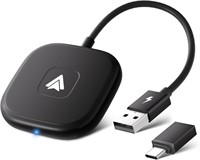 Wireless Android Auto Adapter Plug and Play Car Do