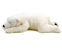 TAMMYFLYFLY Sleep Polar Bear Plush Cute Stuffed An