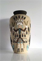 South American Native Style Vase