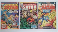 1975, 1976 MARVEL The Son Of Satan Comic Books