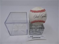 Chad Kreuter Autographed Baseball