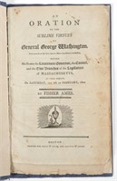 (2) Books on the Death of George Washington, 1800
