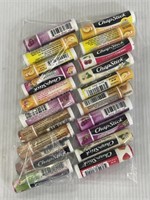 Lot of 20 chap stick various flavors