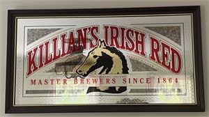 Killian's Irish Red Bar Mirror, 52" x 28"