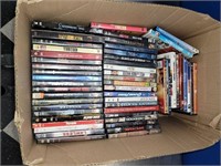 Box of DVDs