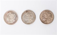 Coin 3 Morgan Silver Dollars 81-O, 92-O & 83-S