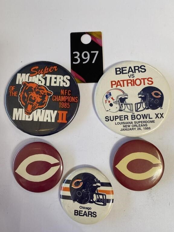 Chicago Bears Pins