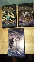 Three-piece musical VHS tapes