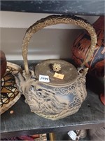 Chinese Dragon Iron Teapot