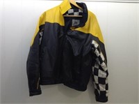 Vtg Leather Jacket  Burkes Bay  Sz XL