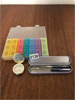 Pill minder, pill box, pill making tools