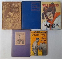 Will Rogers Books, Antique