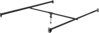 Bolt-On Metal Bed Rail System-Queen Size