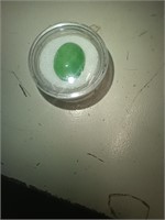 Brazilian Emerald Cabochon Gem, 13.25 carat