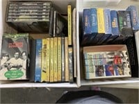 VHS, cds, dvds & Metallica book