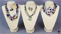 Chico's Necklaces w/Matching Earrings / 3 sets