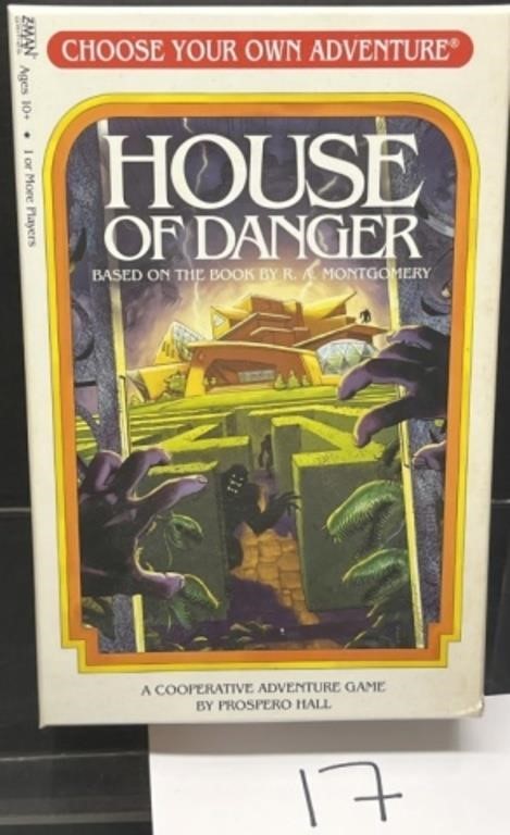 Choose Your Own Adventure: House of Danger Board