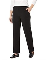 Briggs New York Women's Flat Front Pull On Pant